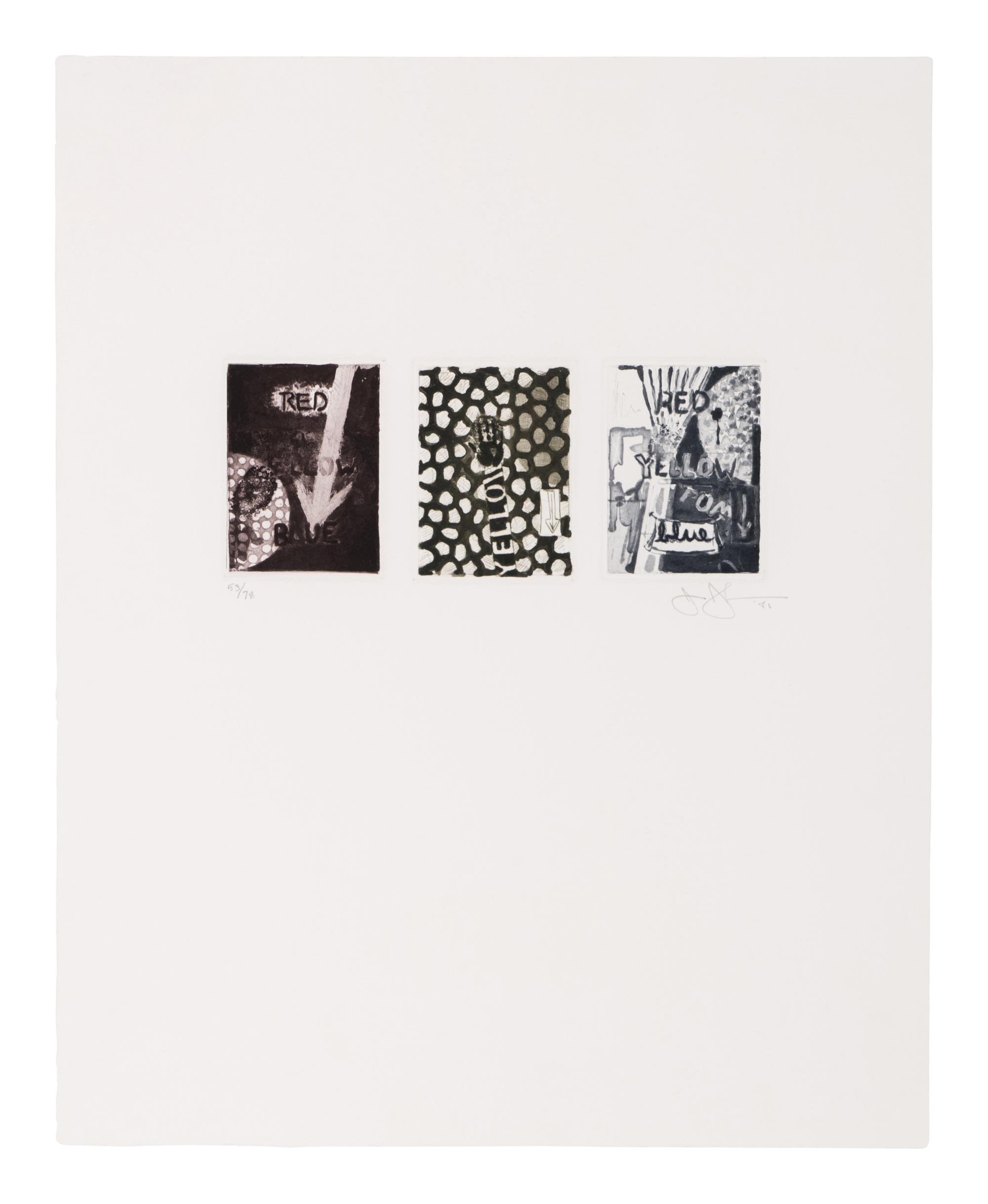 Untitled (Red, Yellow, Blue) , 1981