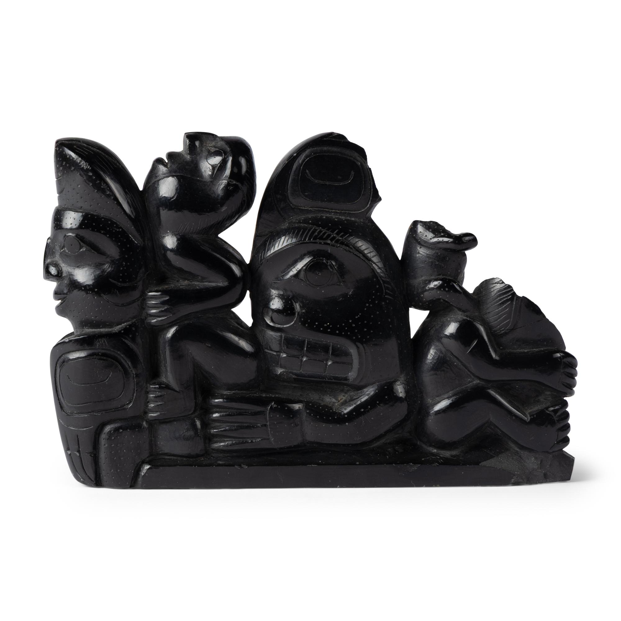 Northwest Coast Argilite Carving