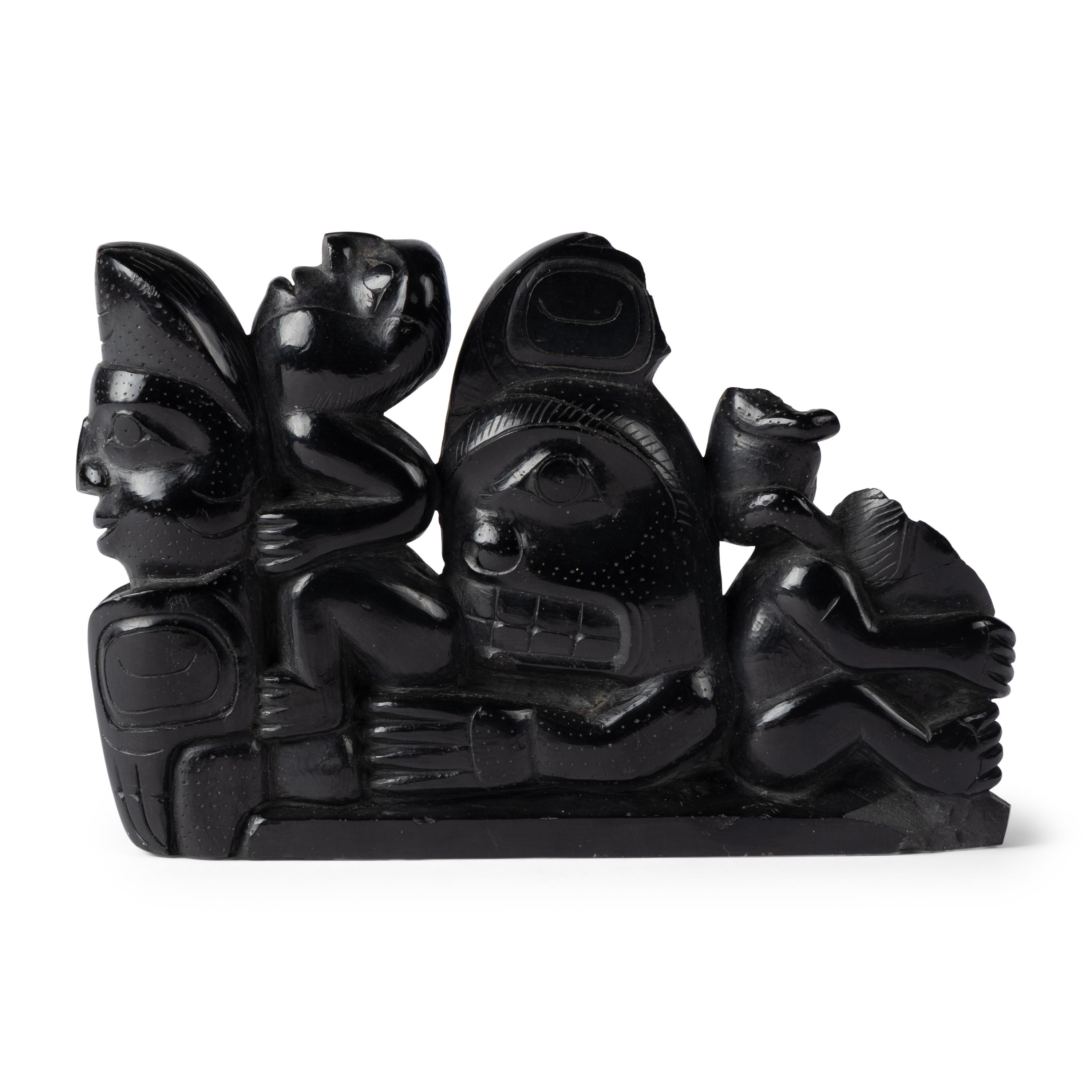 Northwest Coast Argilite Carving