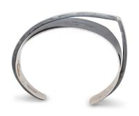 A Sterling Silver Cuff Bracelet, Ed Wiener,