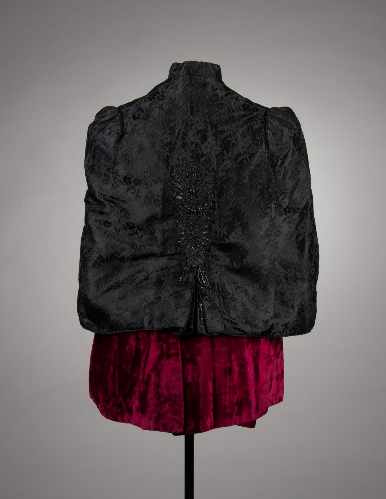 Collection of Four 19th Century Pieces; Three Capes & One Beaded Collar, 1880-1890s