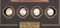 A Cincinnati Reds Big Red Machine Signed Autograph Baseball Display,