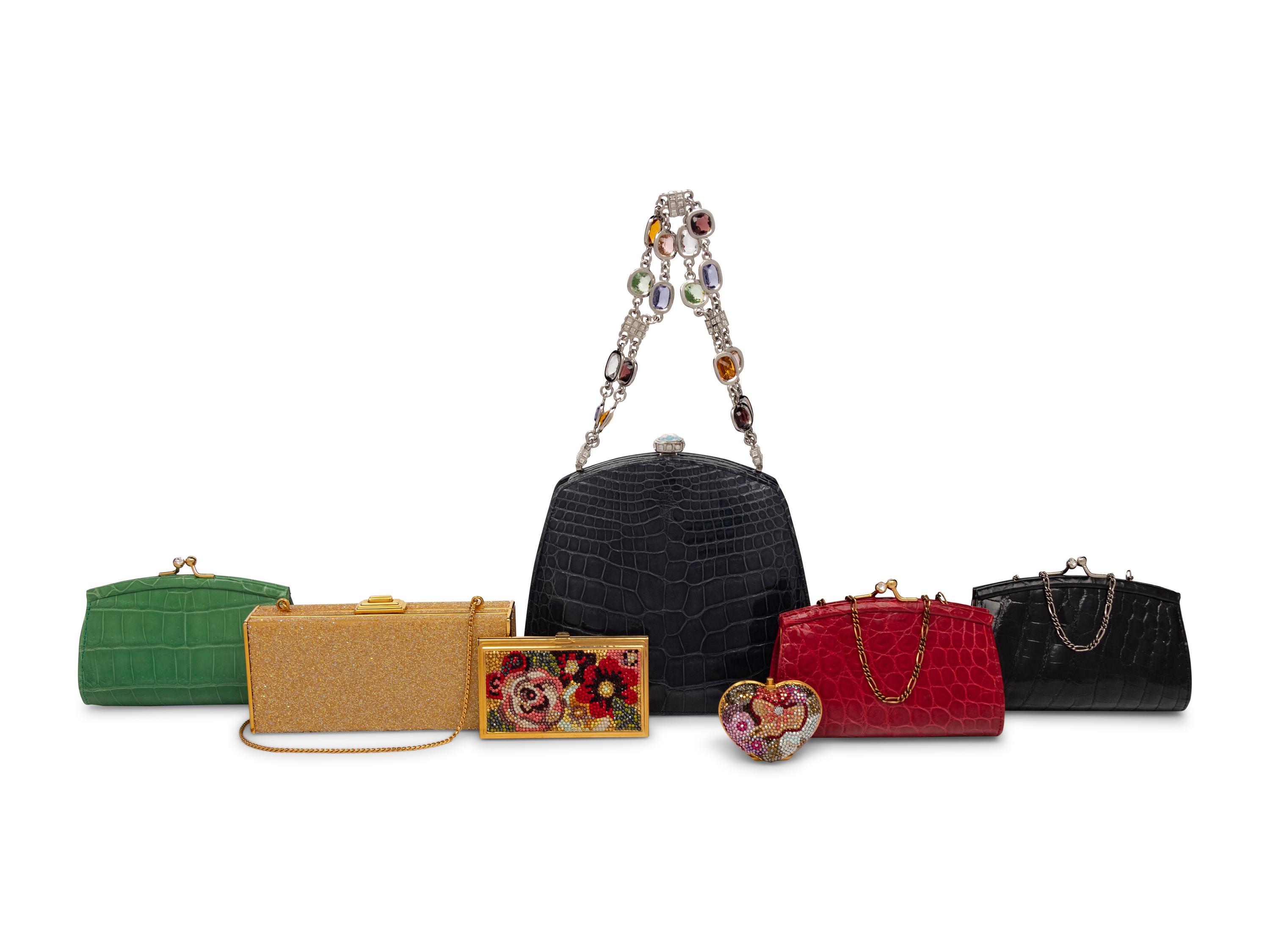Seven Judith Leiber Accessories