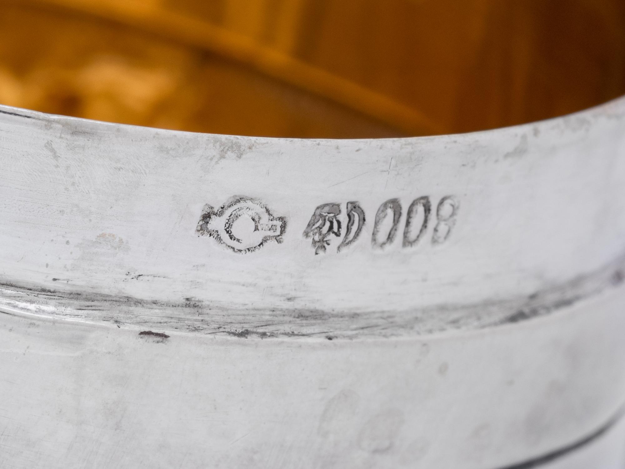 A Pair of German Silver Traveling Cups