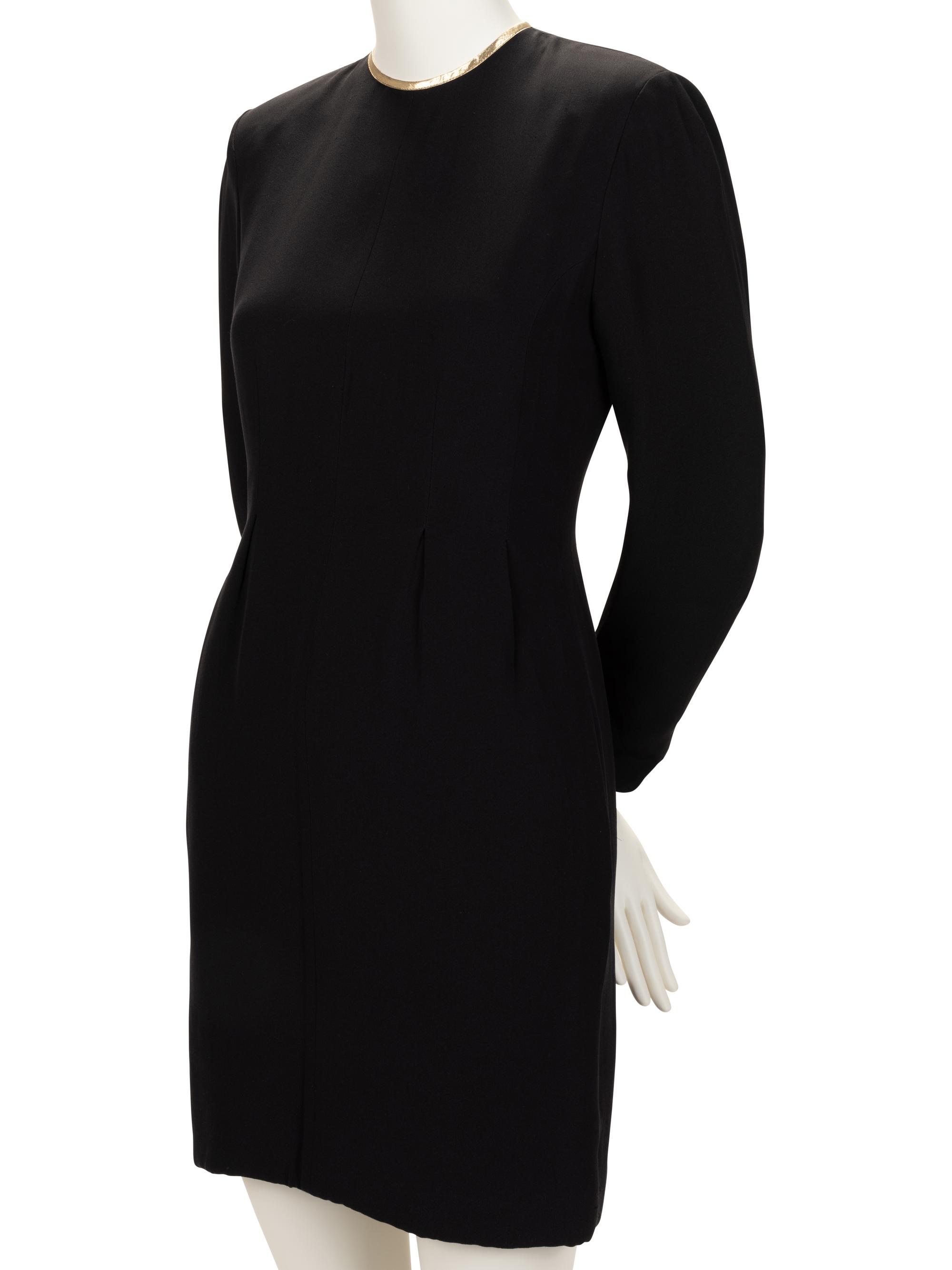 Two Designer Dresses: One Narcisco Rodriguez, One Geoffrey Beene, 1990-2000s
