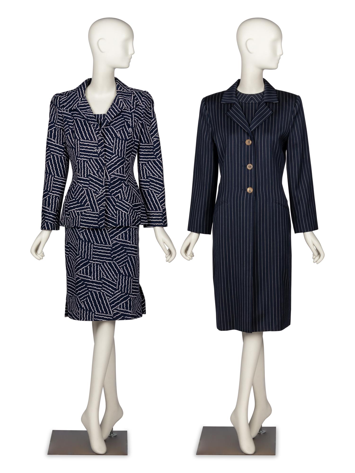 Two Designer Ensembles, Oscar de la Renta & Carolina Herrera