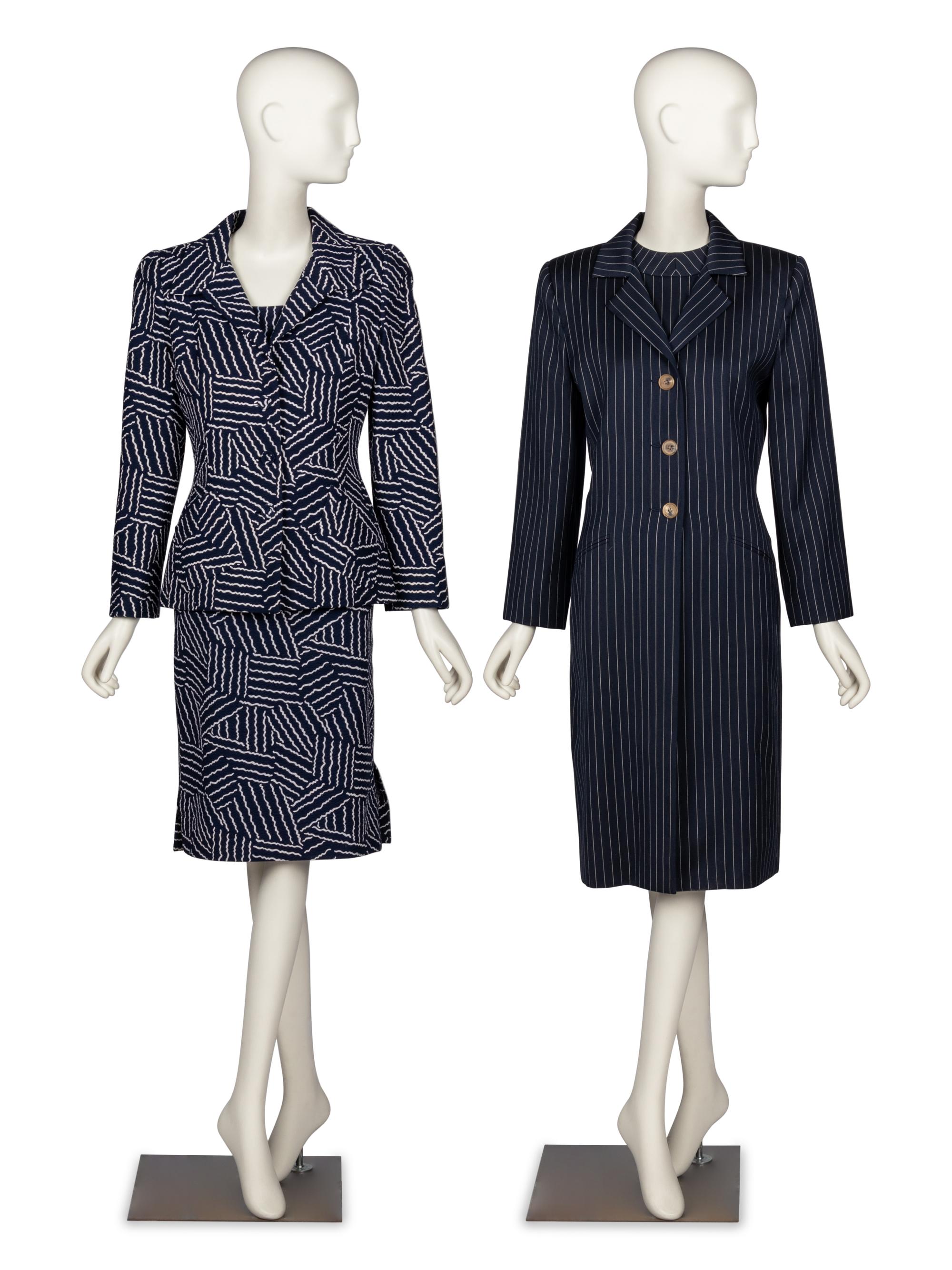 Two Designer Ensembles, Oscar de la Renta & Carolina Herrera