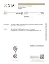 NATURAL PEARL AND DIAMOND ELEMENT