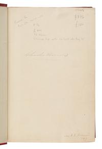Darwin, Charles (1809-1882). Journal of Researches into the Natural History and Geology of the Countries Visited During the Voyage of H.M.S. Beagle Round the World . London: John Murray, 1845.