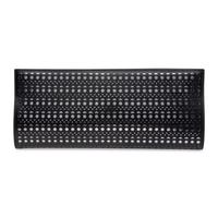 Alaïa, Laser-Cut Leather Clutch