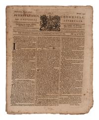 [NONIMPORTATION AGREEMENTS]. Pennsylvania Chronicle and Universal Advertiser . 20 November 1769.