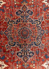 A Heriz Rug