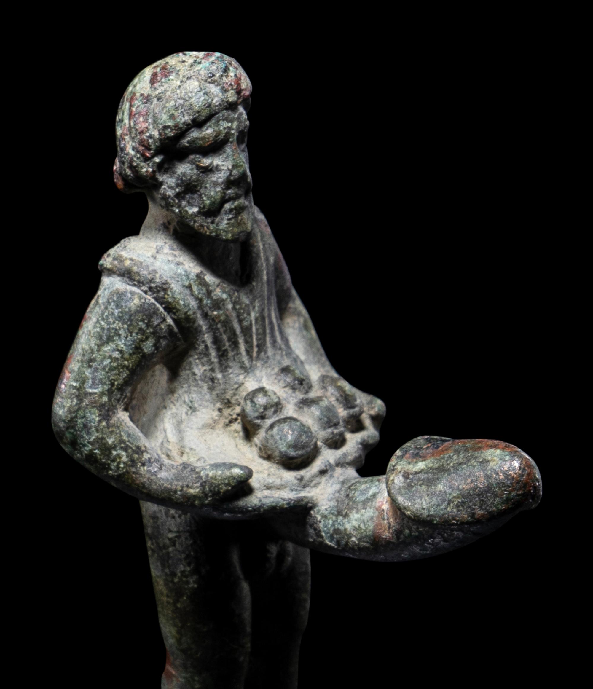 A Roman Bronze Priapus