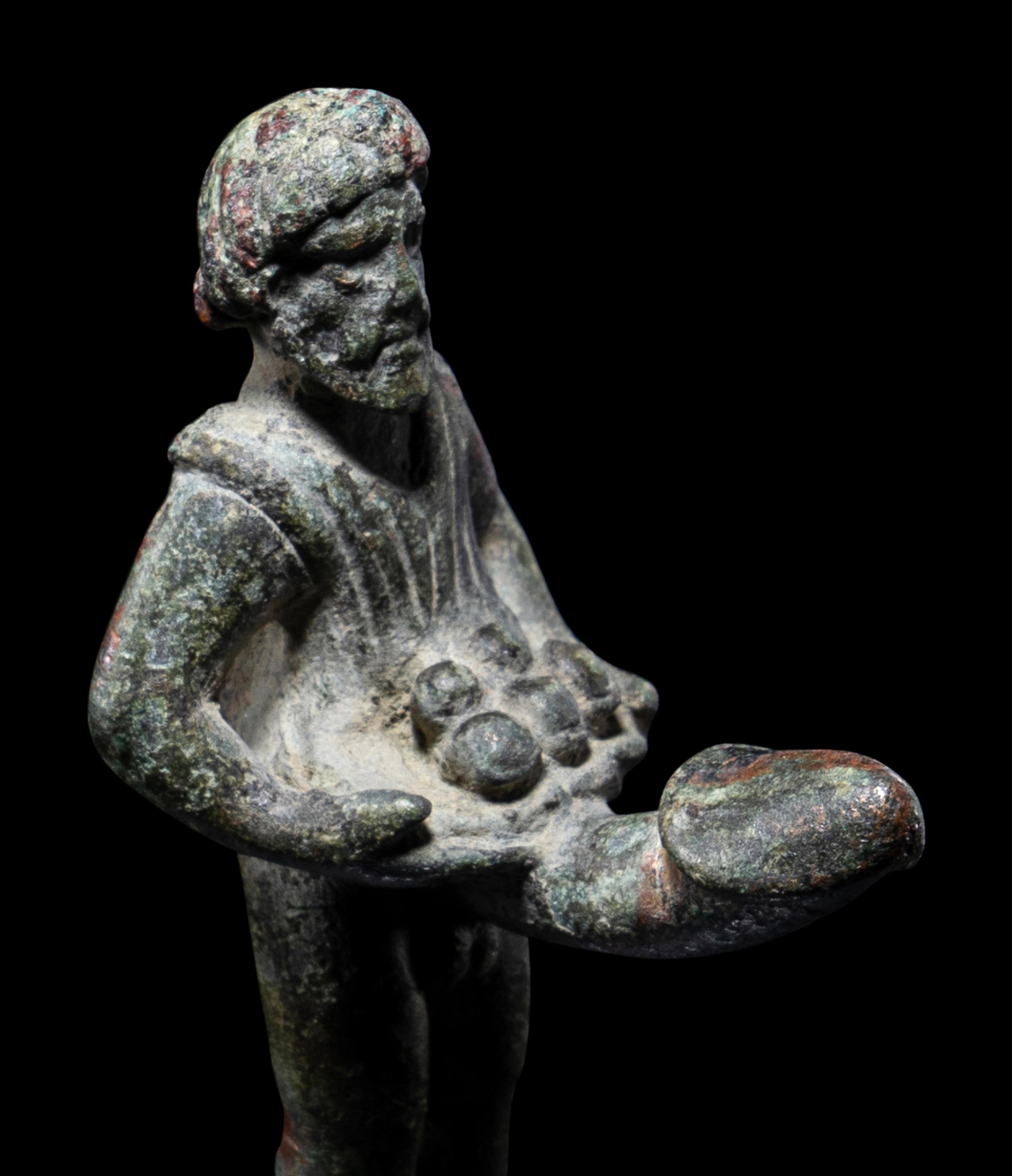 A Roman Bronze Priapus