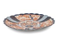An Imari Palette Porcelain Charger