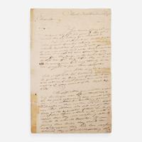 [Valley Forge] Ward, Joseph Autograph Letter, signed