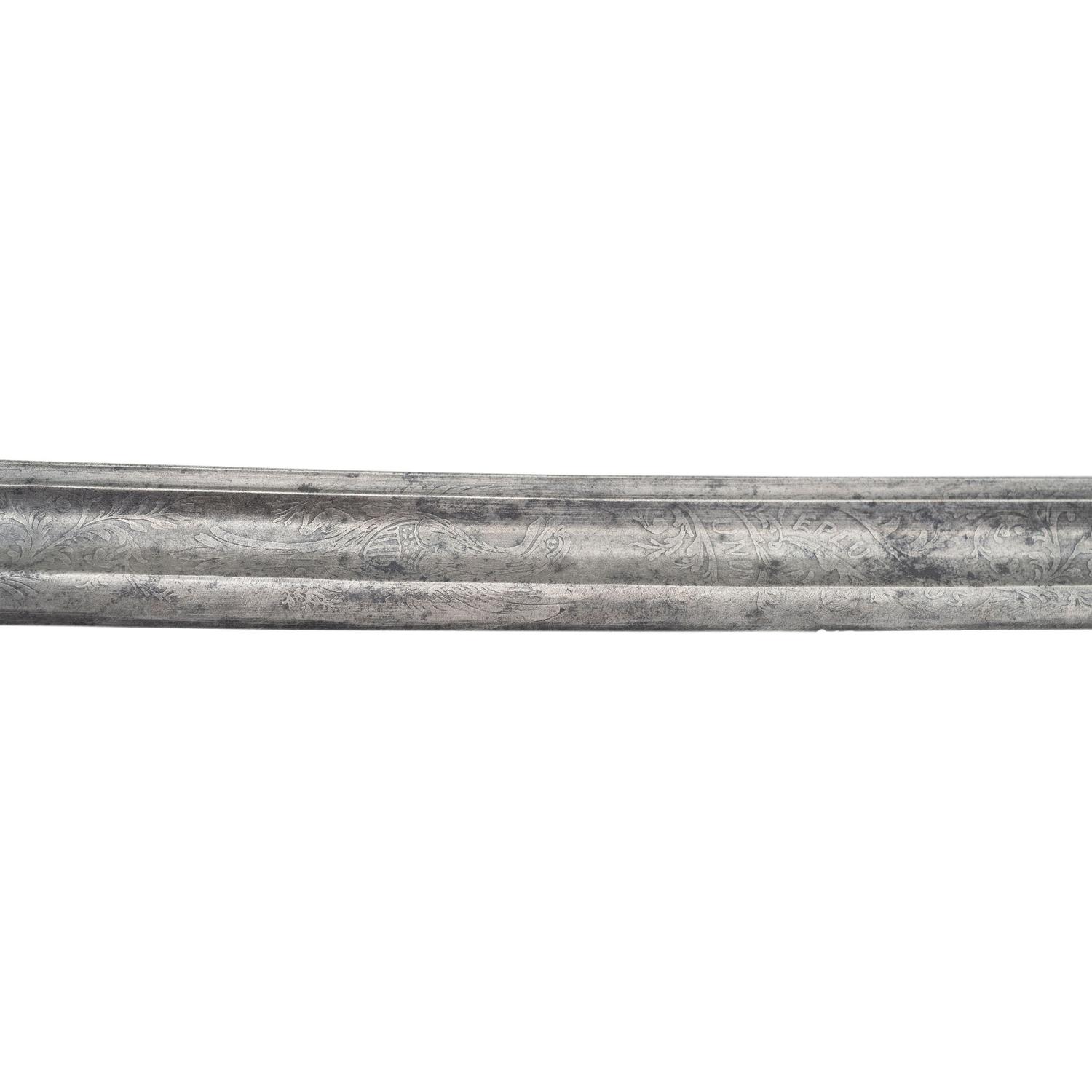 Saurbier Model 1850 Foot Officer's Sword Presented to Lt. J.C. Schoen 8th NY Cavalry & 151 NY Infantry - KIA at Cold Harbor - with CDV