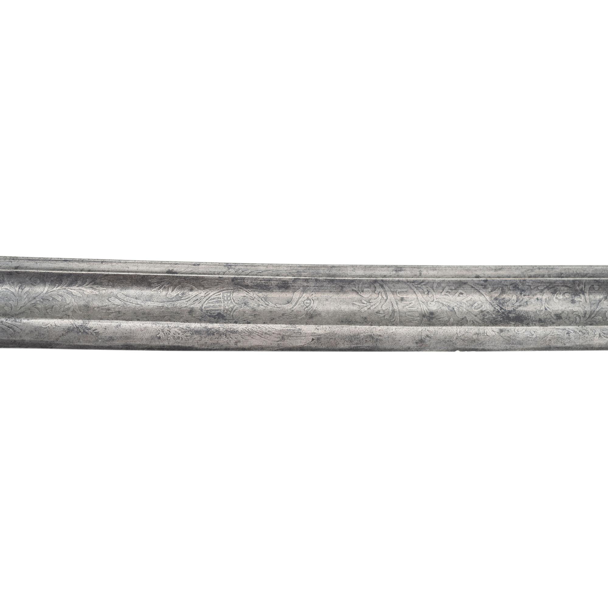 Saurbier Model 1850 Foot Officer's Sword Presented to Lt. J.C. Schoen 8th NY Cavalry & 151 NY Infantry - KIA at Cold Harbor - with CDV