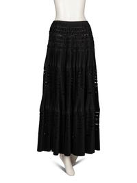 Three Designer Maxi Skirts; Chanel, Alaïa, Saint Laurent