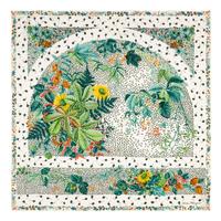 Five Designer Silk Scarves