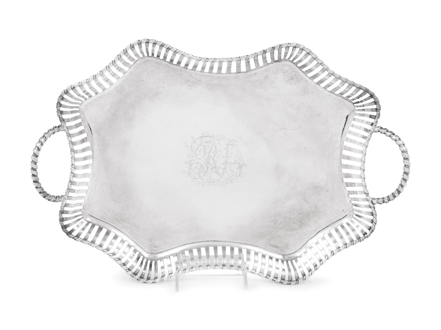 A George I Britannia Silver Tray