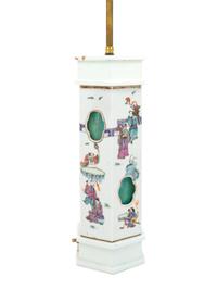 A Famille Rose Porcelain Lantern