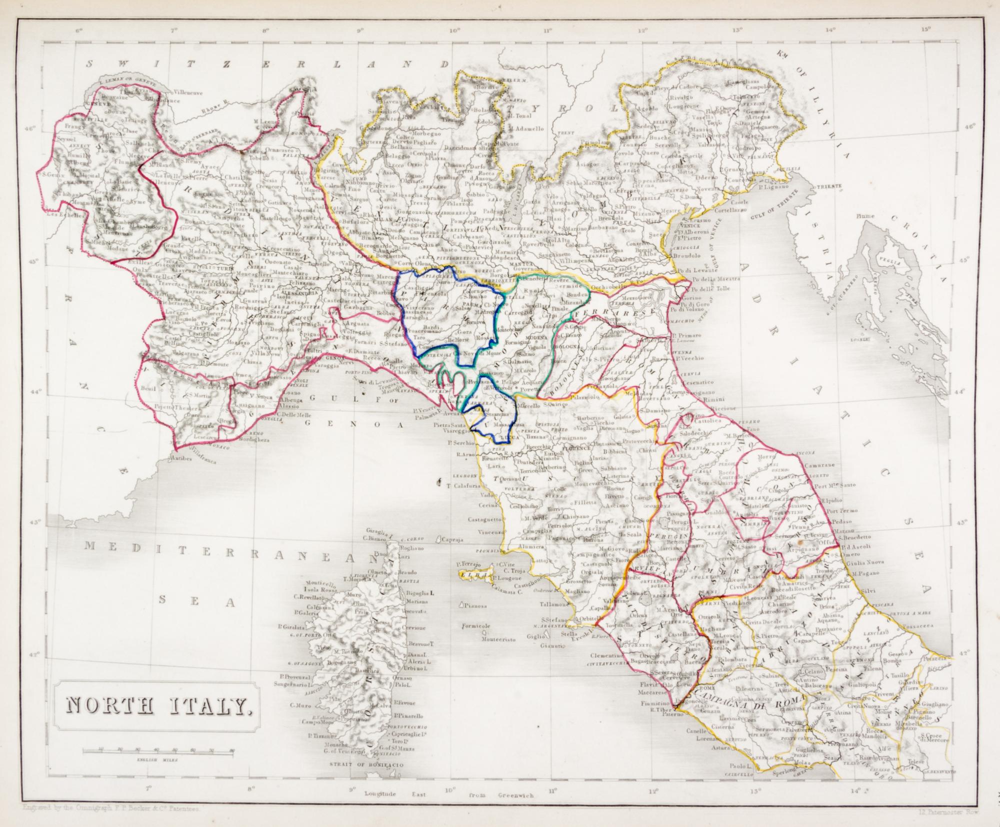 (ATLAS) CLARKE & CO. The Universal Atlas. New York, 1848. With 31 engraved maps, colored in outline.