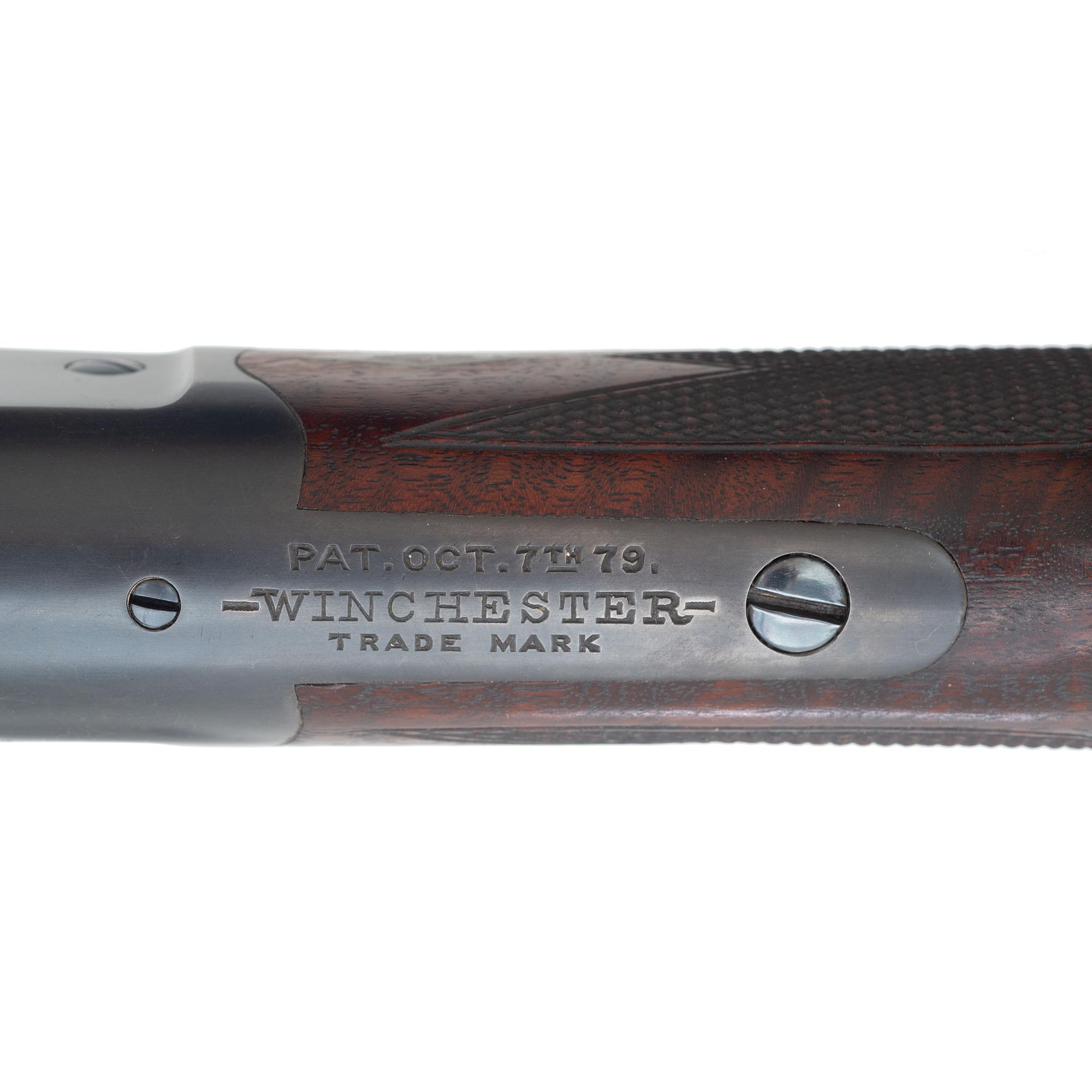 *Custom John Oberlies Winchester Model 1885 High Wall Rifle in .30-40 Krag