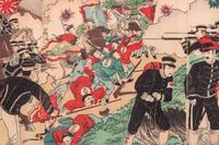 Toshiaki Nakazawa (1864-1921), Yousai Nobukazu (1872-1944) and Three Others