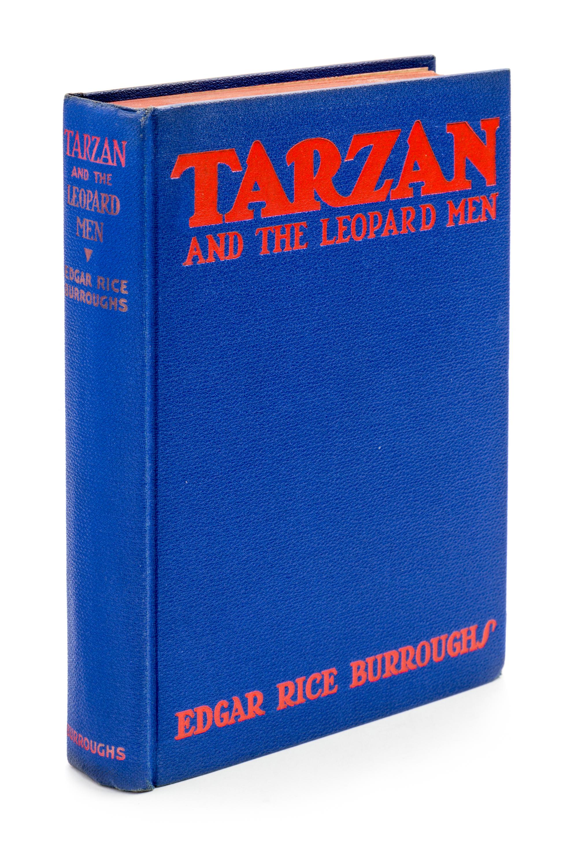BURROUGHS, EDGAR RICE. Tarzan and the Leopard Men. Tarzana, CA, 1935. First edition.