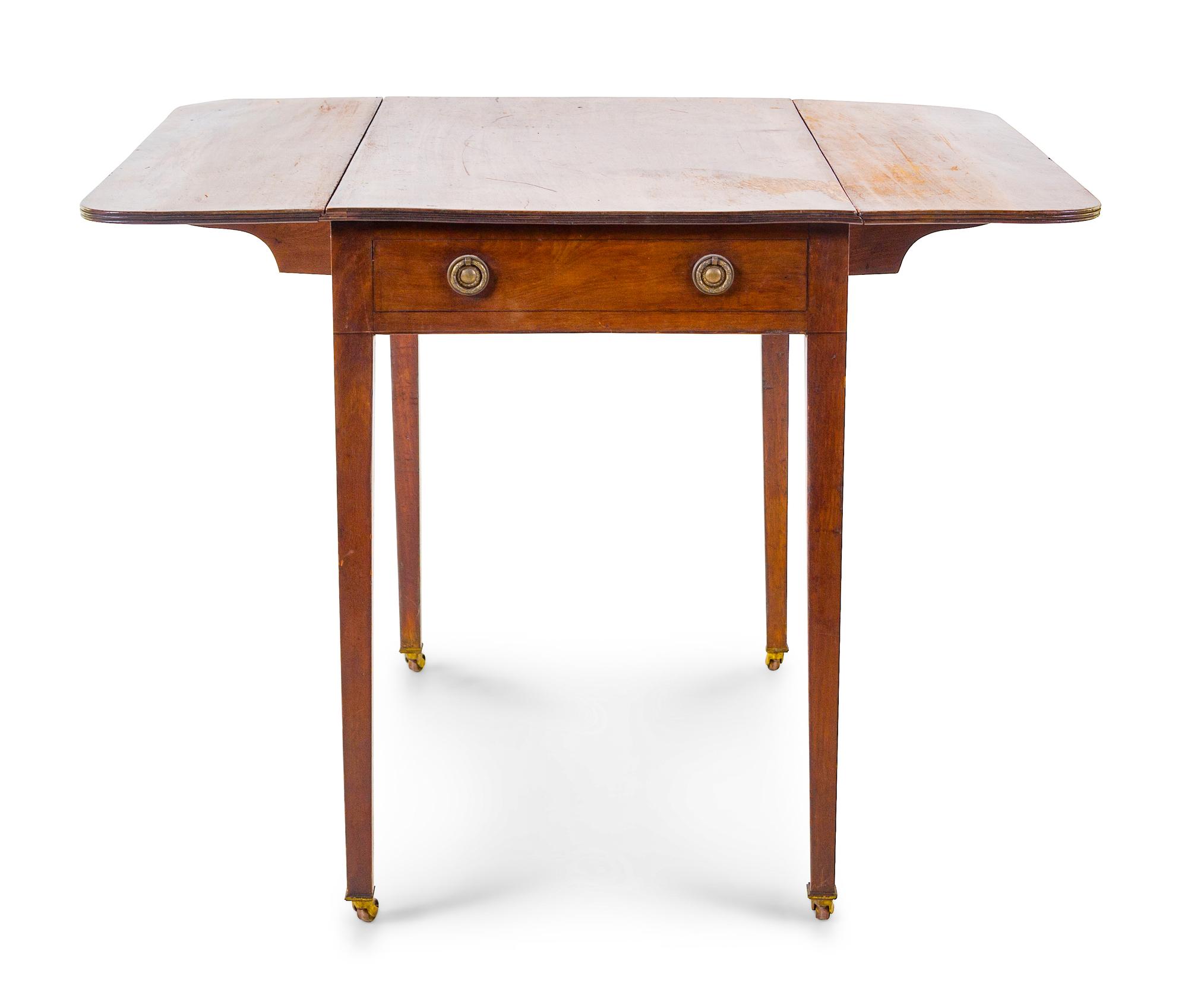 A Georgian Style Mahogany Pembroke Table