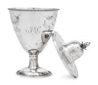 An American Silver Covered Sugar Urn