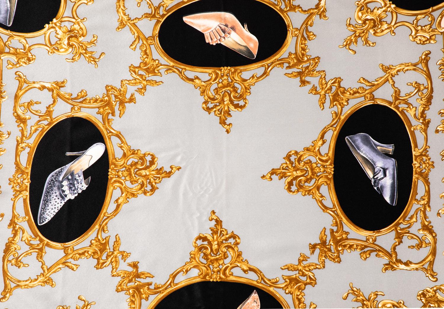 Two Silk Scarves, 1980-90s