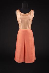 Christian Dior by Marc Bohan Haute Couture Ensemble, Spring-Summer 1961 — Worn by de Havilland in the photograph on the cover of her 1961 book 'Every Frenchman Has One' and for the press reception in March of 1961 in Atlanta for the special showing of "Gone with the Wind" in honor of the Centennial of the Commencement of the Civil War.