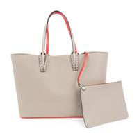 Christian Louboutin Gray Tote with Attached Wrist-let, 2000-10s