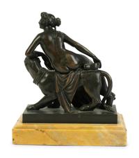 A Grand Tour Bronze of Ariadne on the Panther, After Johann Heinrich Dannecker (German, 1758 - 1841) — EARLY 20TH CENTURY