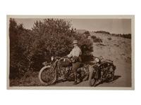 [EPHEMERA]. A group of 52 RPPCs & photographs of automobiles, bicycles, and motorbikes.