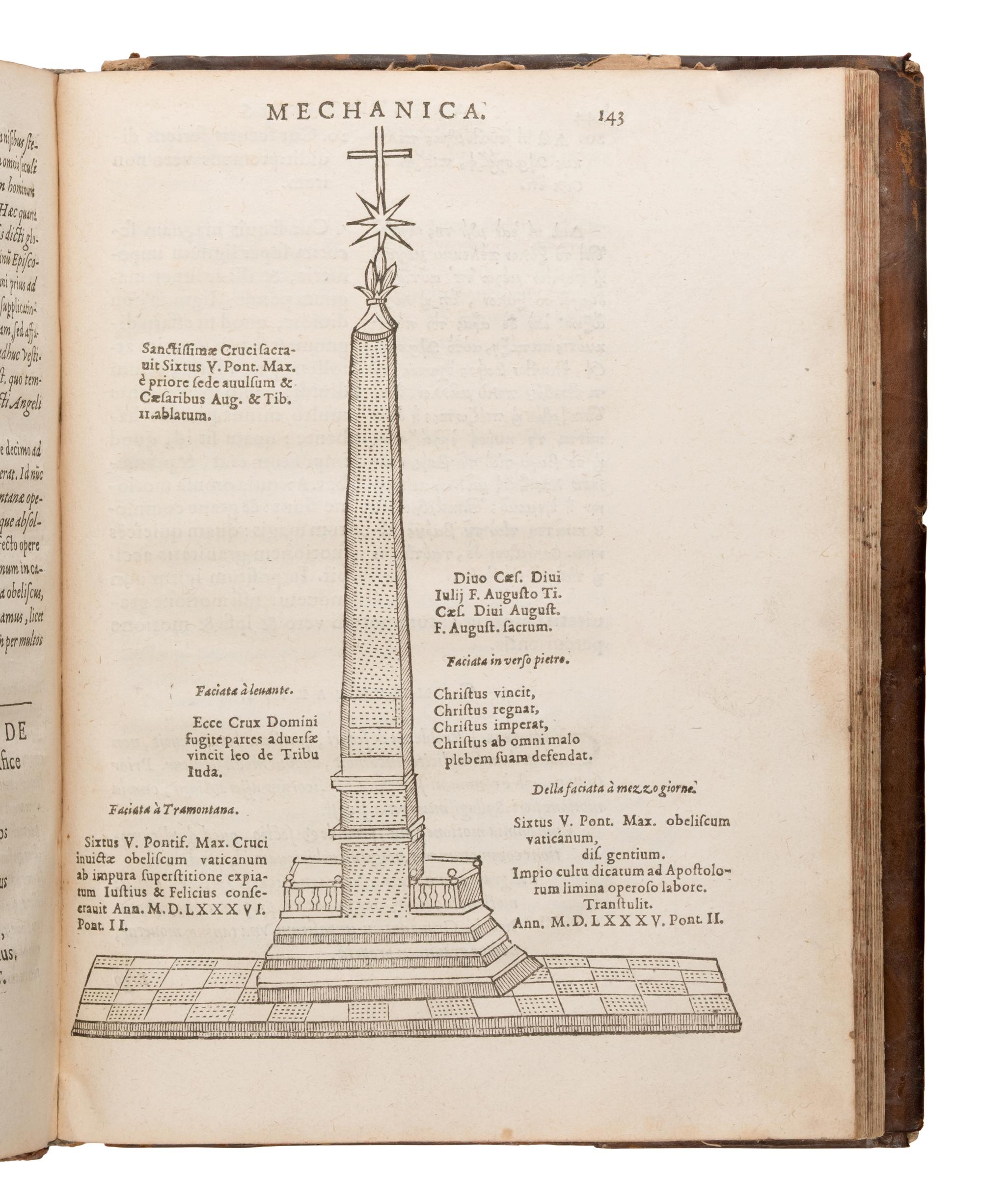 [Aristotle (384-322 BCE)]. Mechanica Graeca, emendata, Latina facta, & commentariis illustrata ab Henrico Monantholio. Paris: Jeremiah Perier, 1599.