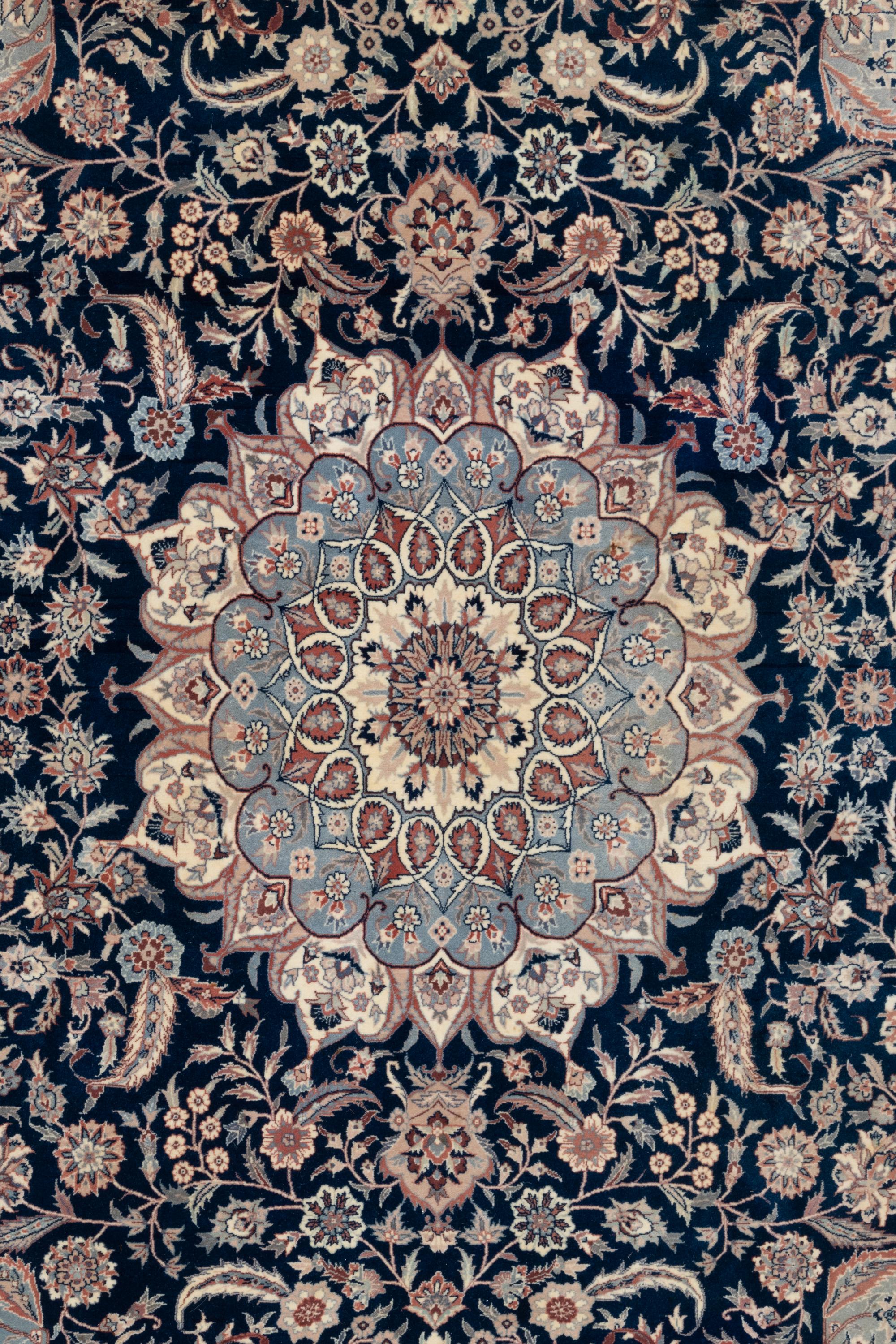 A Nain Wool Rug