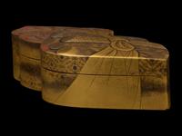 A Japanese Gild Lacquer Covered Box, Kobako