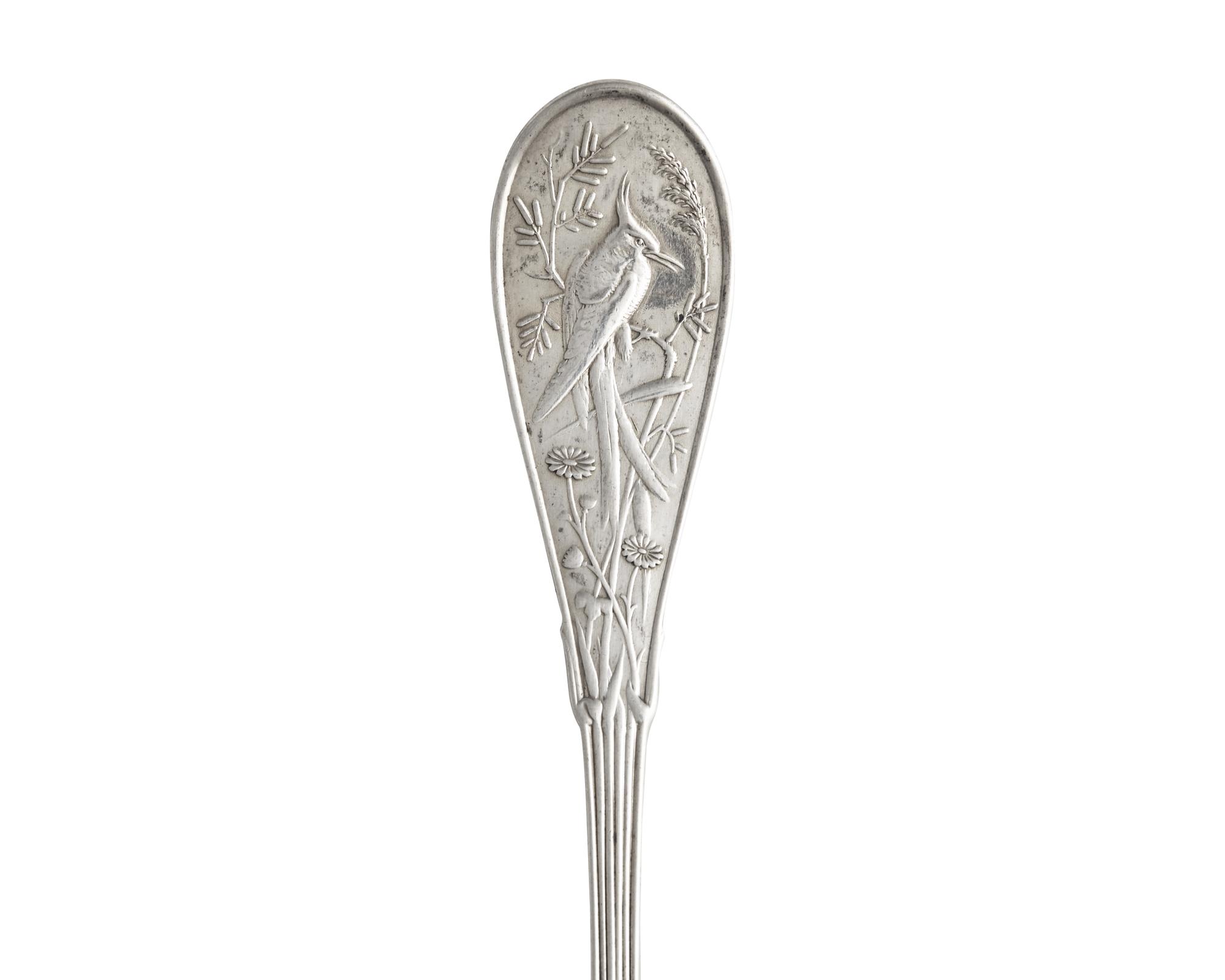 An Assorted Group of Twenty Pieces of Sterling Silver Flatware in Various Patterns