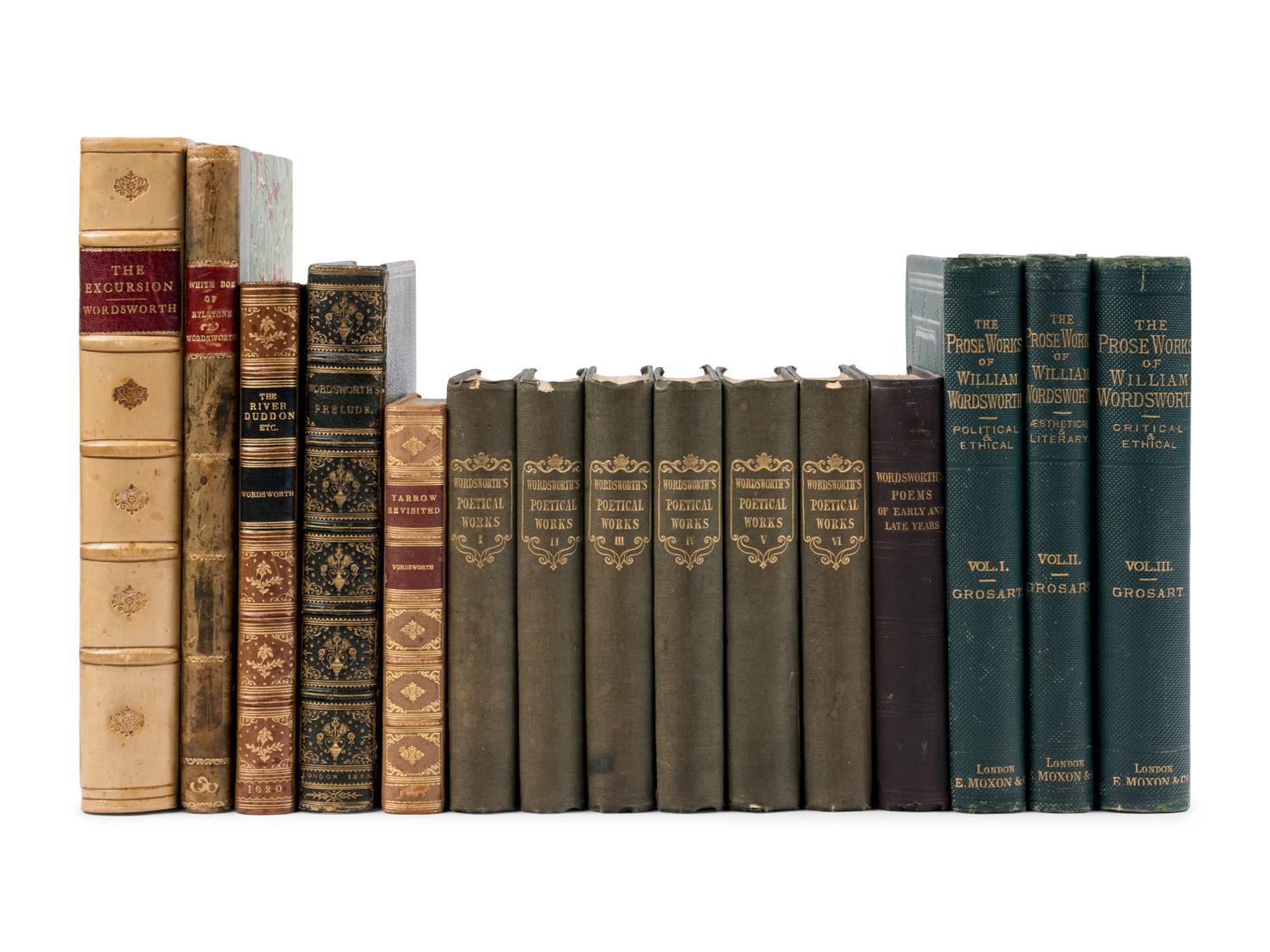 WORDSWORTH, William (1770-1850). A group of 8 FIRST and collected editions, comprising: