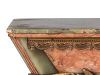 A French Onyx and Champlevé Mounted Pedestal