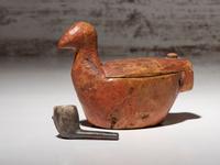 Iñupiat Carved Wood Container