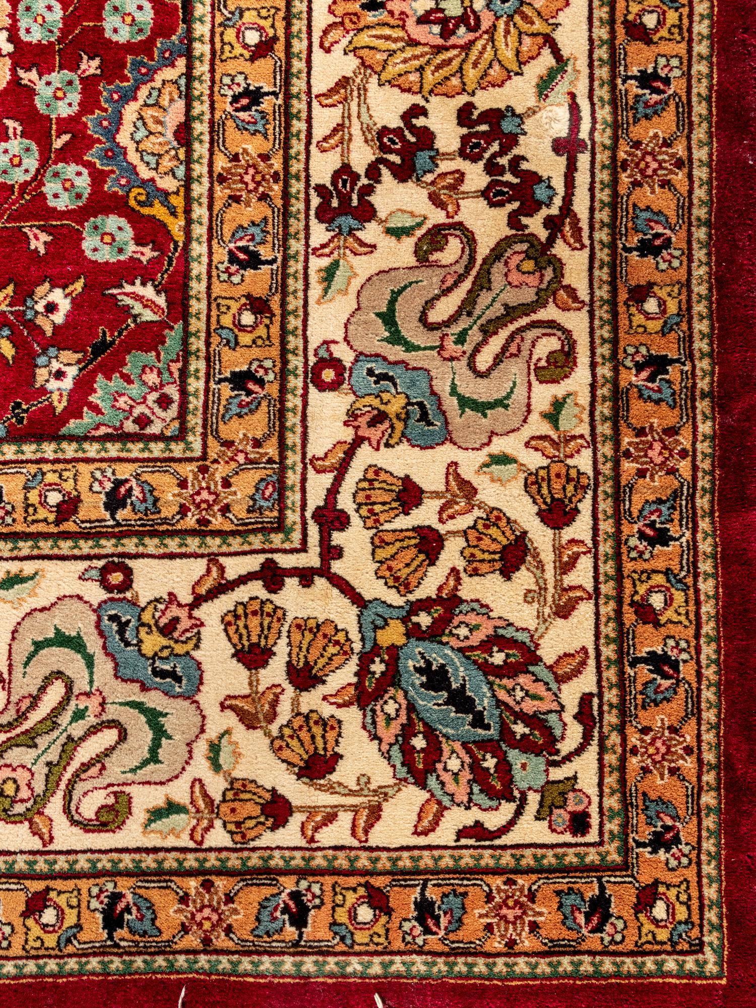 A Tabriz Wool Rug