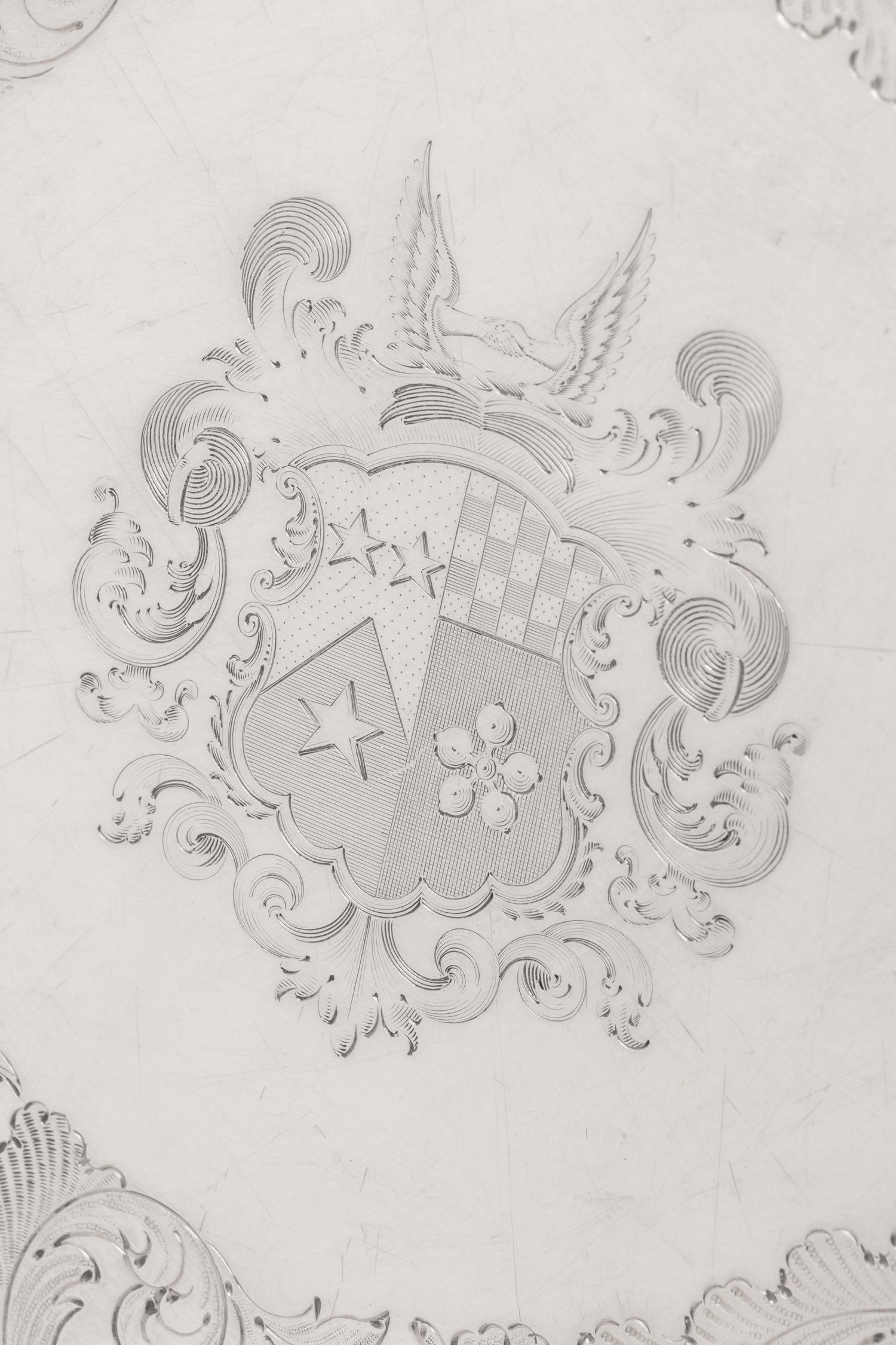 A George III Silver Salver