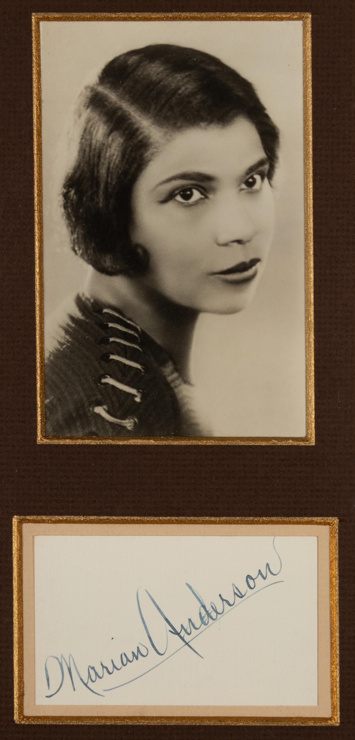 [20TH-CENTURY OPERA SINGERS]. A group of 6 photographs or photographic prints of opera singers from the 1930s, most signed, comprising images of: