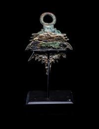 A Hellenistic Bronze Medusa Applique
