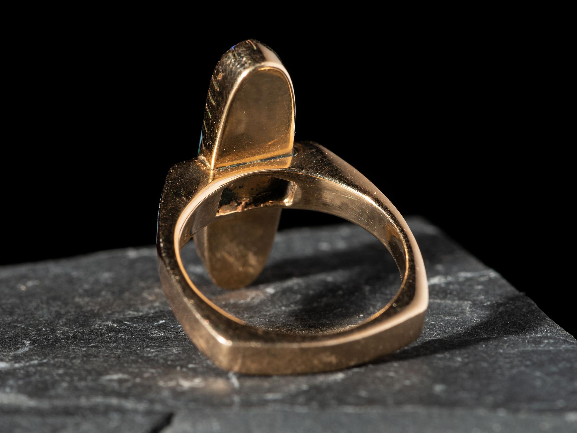 14K Gold and Opal Ring