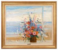 Still Life in Front of Open Window